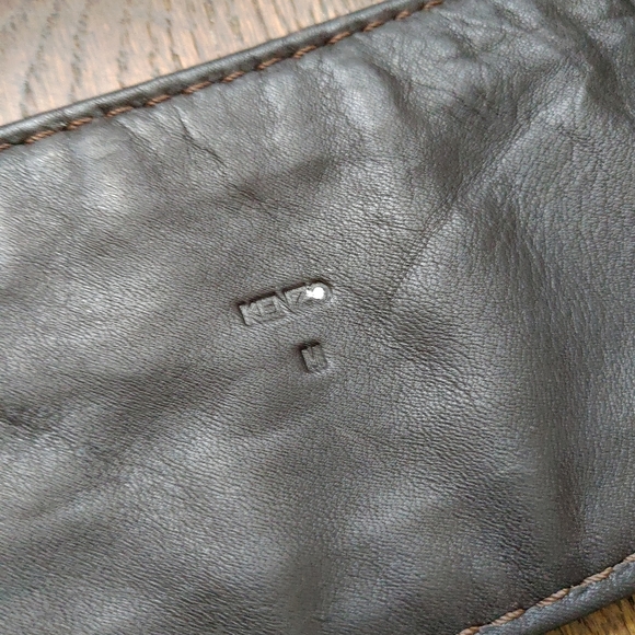 Kenzo Leather High-Waisted Belt - Picture 3 of 6